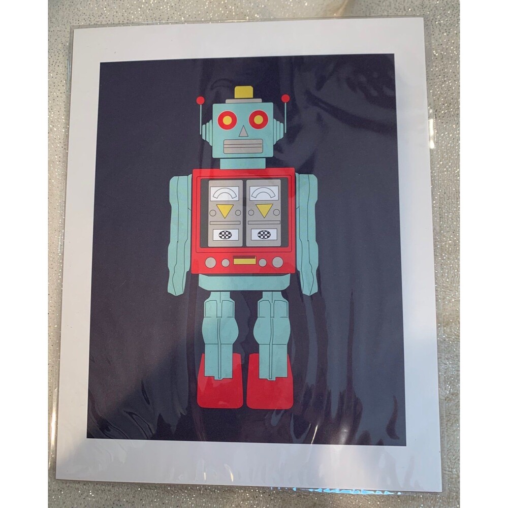 Robot Art Print